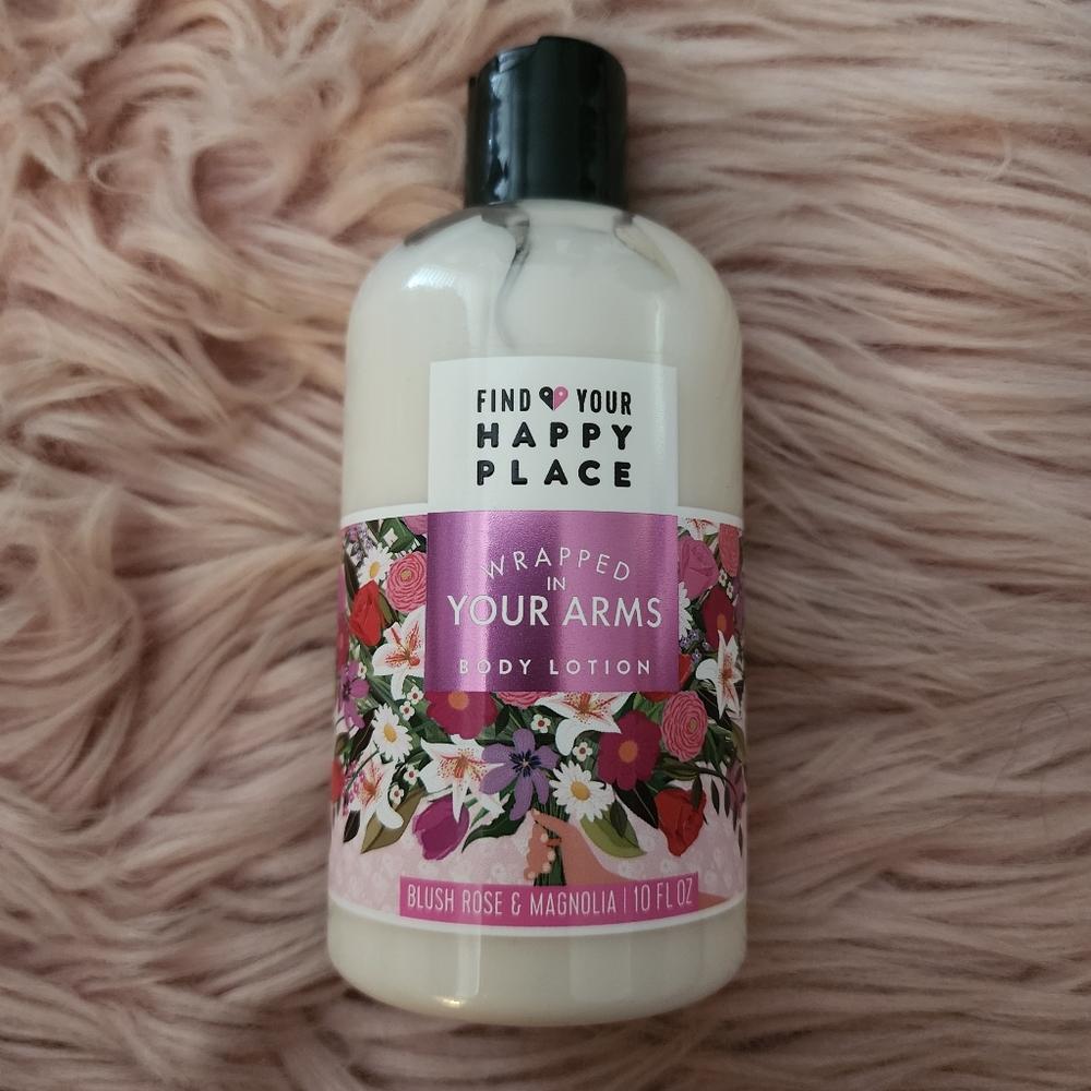 Blush Rose & Magnolia body lotion Find your happy place